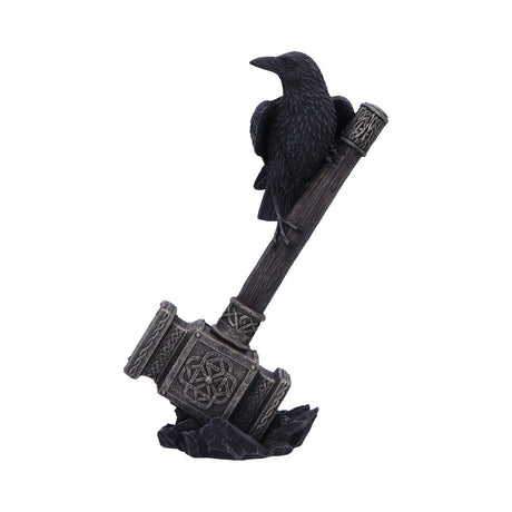 Raven on Hammer of the Gods 23cm Default Title - Figures & Collectables at Gift Moments