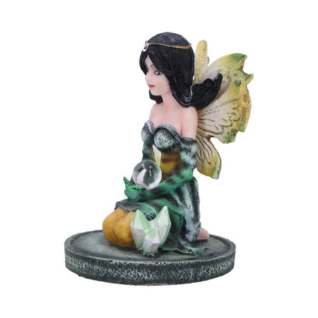 Jade Green Crystal Fairy Figurine - Figures & Collectables at Gift Moments