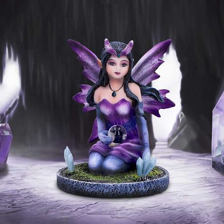 Violet Purple Crystal Fairy Figurine - Figures & Collectables at Gift Moments