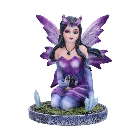 Violet Purple Crystal Fairy Figurine Default Title - Figures & Collectables at Gift Moments