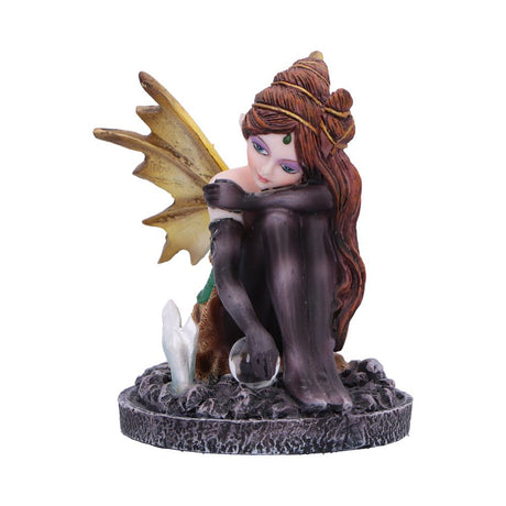 Amber Auburn Crystal Fairy Figurine - Figures & Collectables at Gift Moments