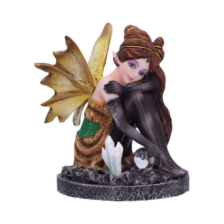 Amber Auburn Crystal Fairy Figurine Default Title - Figures & Collectables at Gift Moments