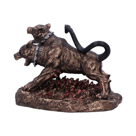 Cerberus the Three Headed Hound of Hades Bronze Figurine - Figures & Collectables at Gift Moments