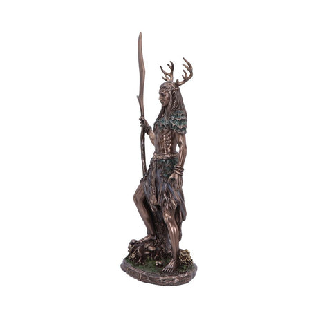 Cernunnos the Horned God Bronze Figurine - Figures & Collectables at Gift Moments