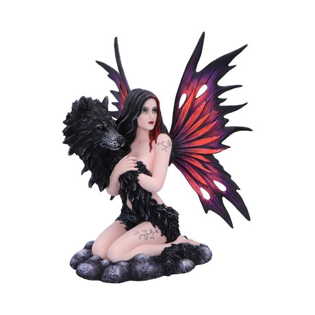 Shadow Spirit Fairy and Wolf Figure - Figures & Collectables at Gift Moments