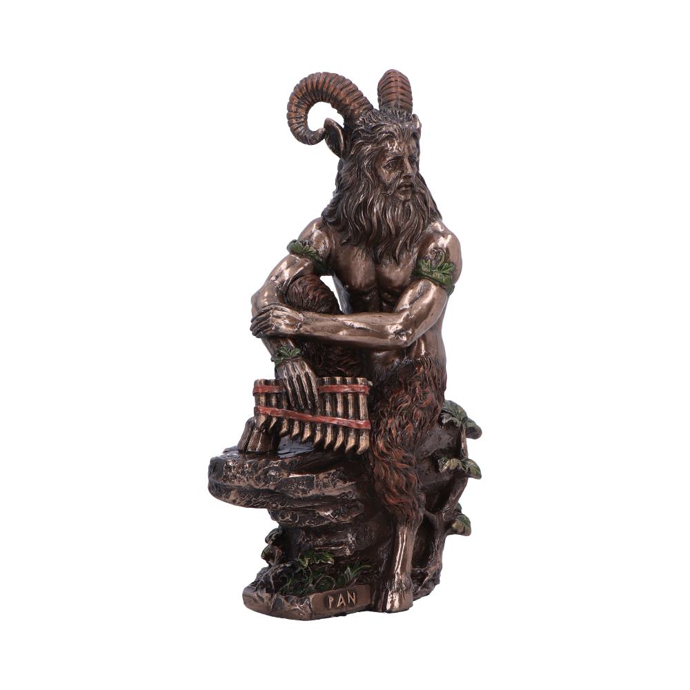 Pan Medium Bronze Figurine - Figures & Collectables at Gift Moments