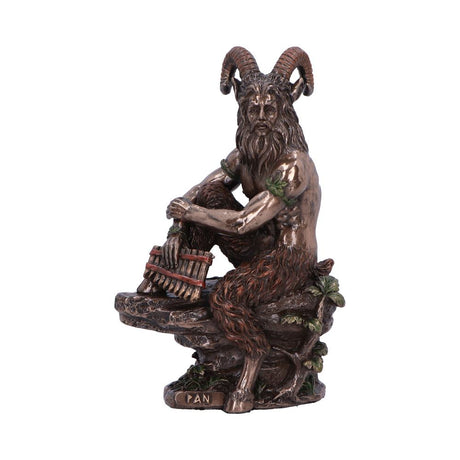 Pan Medium Bronze Figurine Default Title - Figures & Collectables at Gift Moments