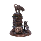 Feline Scholars Bronze Cat Ornament - Figures & Collectables at Gift Moments