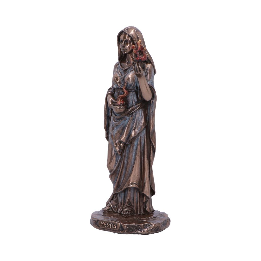 Hestia Goddess of Home and Hearth Bronze Figurine - Figures & Collectables at Gift Moments