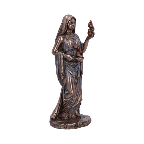 Hestia Goddess of Home and Hearth Bronze Figurine - Figures & Collectables at Gift Moments