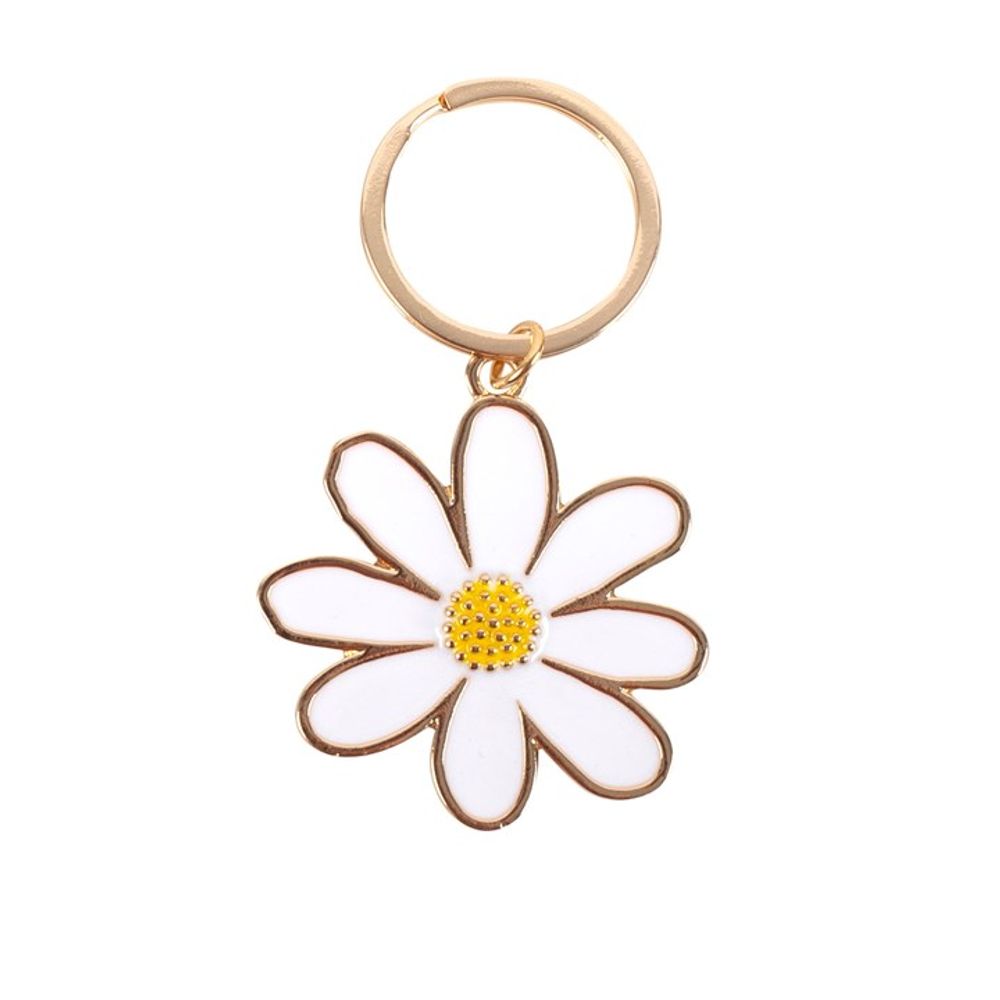 Daisy Enamel Keyring: 3 - Keyrings By Gift Moments