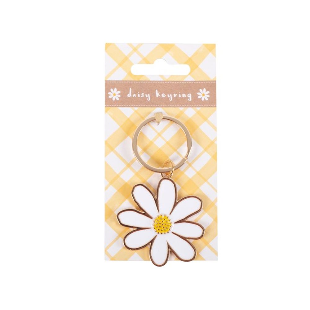 Daisy Enamel Keyring: 2 - Keyrings By Gift Moments