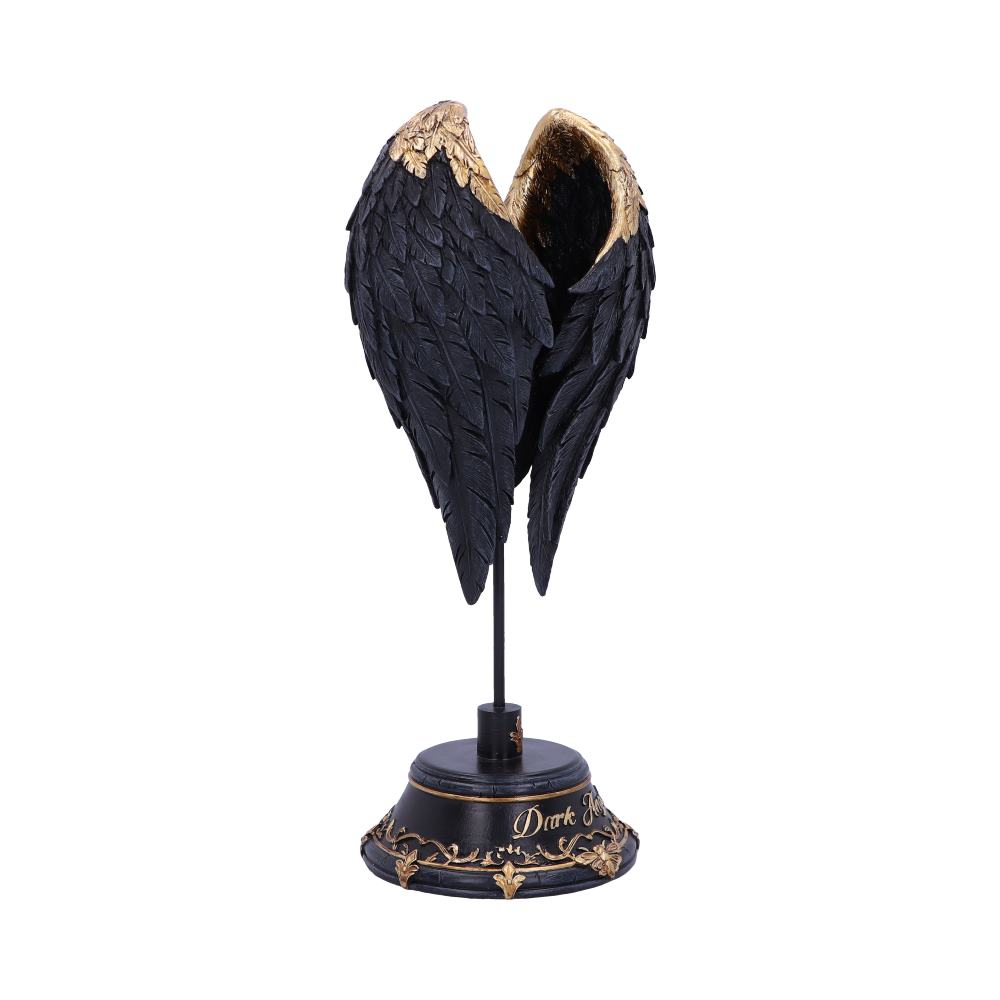 Dark Angel Gothic Fallen Fae Wing Sculpture Figurine: 5 - Figures & Collectables By NN Designs