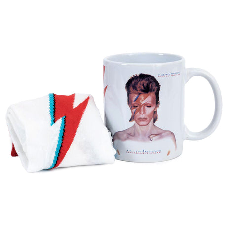 David Bowie Aladdin Sane Mug & Socks Set: 2 - Mugs By David Bowie