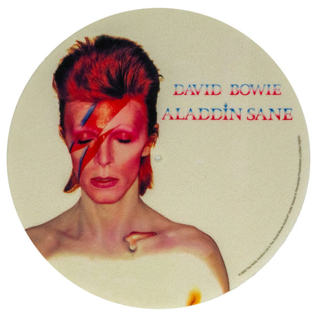 David Bowie Aladdin Sane Record Slipmat: 1 - Slipmats By David Bowie