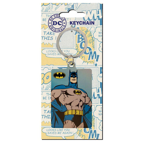 Batman Metal Keyring with Comic Artwork: 3 - Keyrings By DC