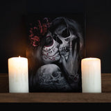 Dead Kiss Canvas Plaque by Spiral Direct: 1 - Wall Art By Gift Moments