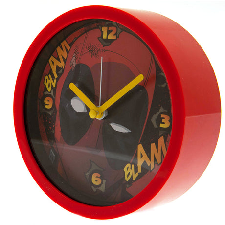 Deadpool Comic Art Desktop Clock: 1 - Clocks By Deadpool