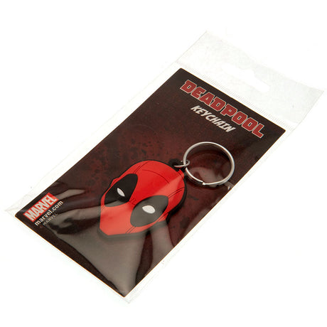 Deadpool PVC Keyring with Chain: 3 - Keyrings By Deadpool