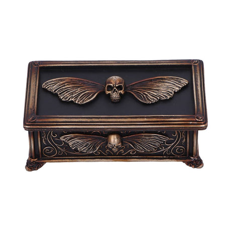 Death’s Head Treasure Ornamental Box: 2 - Boxes By NN Designs