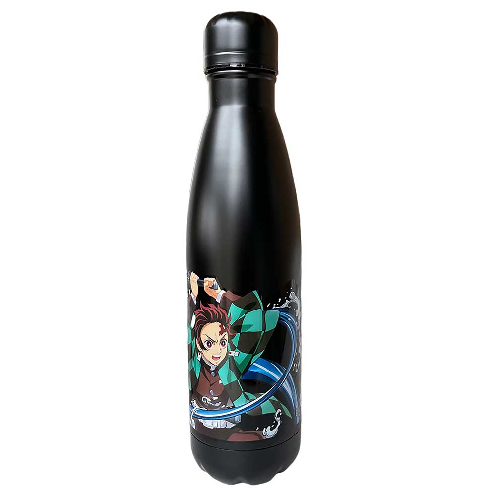 Demon Slayer Tanjiro Stainless Steel Water Bottle 500ml: 2 - Water Bottles By Demon Slayer