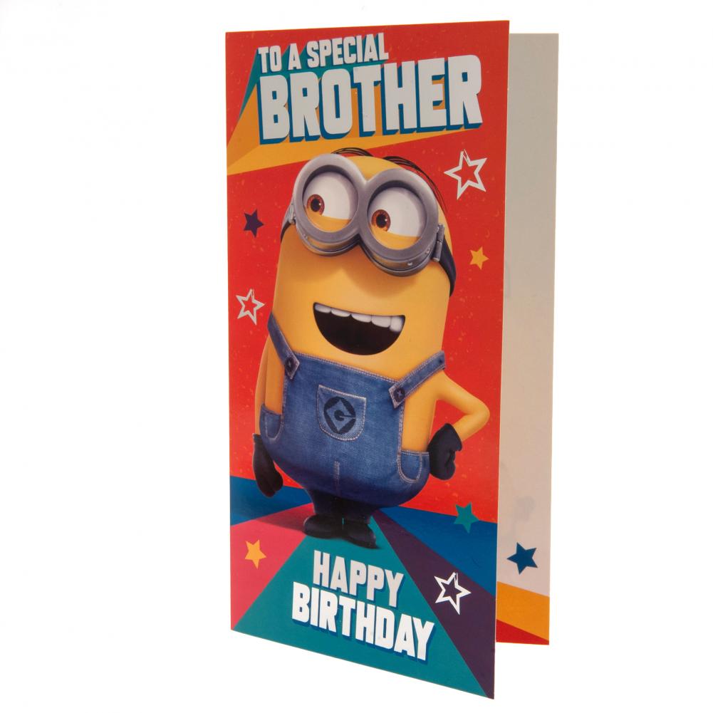 Despicable Me 3 Minion Birthday Card: 2 - Greeting Cards By Despicable