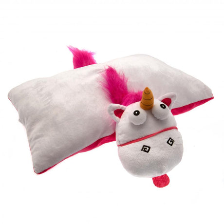 Despicable Me Fluffy Unicorn Folding Cushion: 3 - Cushions By Despicable