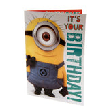 Minion Birthday Sound Card: 1 - Greeting Cards By Despicable