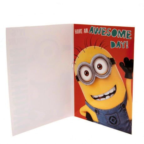 Minion Birthday Sound Card: 2 - Greeting Cards By Despicable