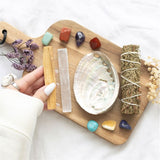 Divine Energy Smudge and Stone Wellness Kit: 6 - By Gift Moments