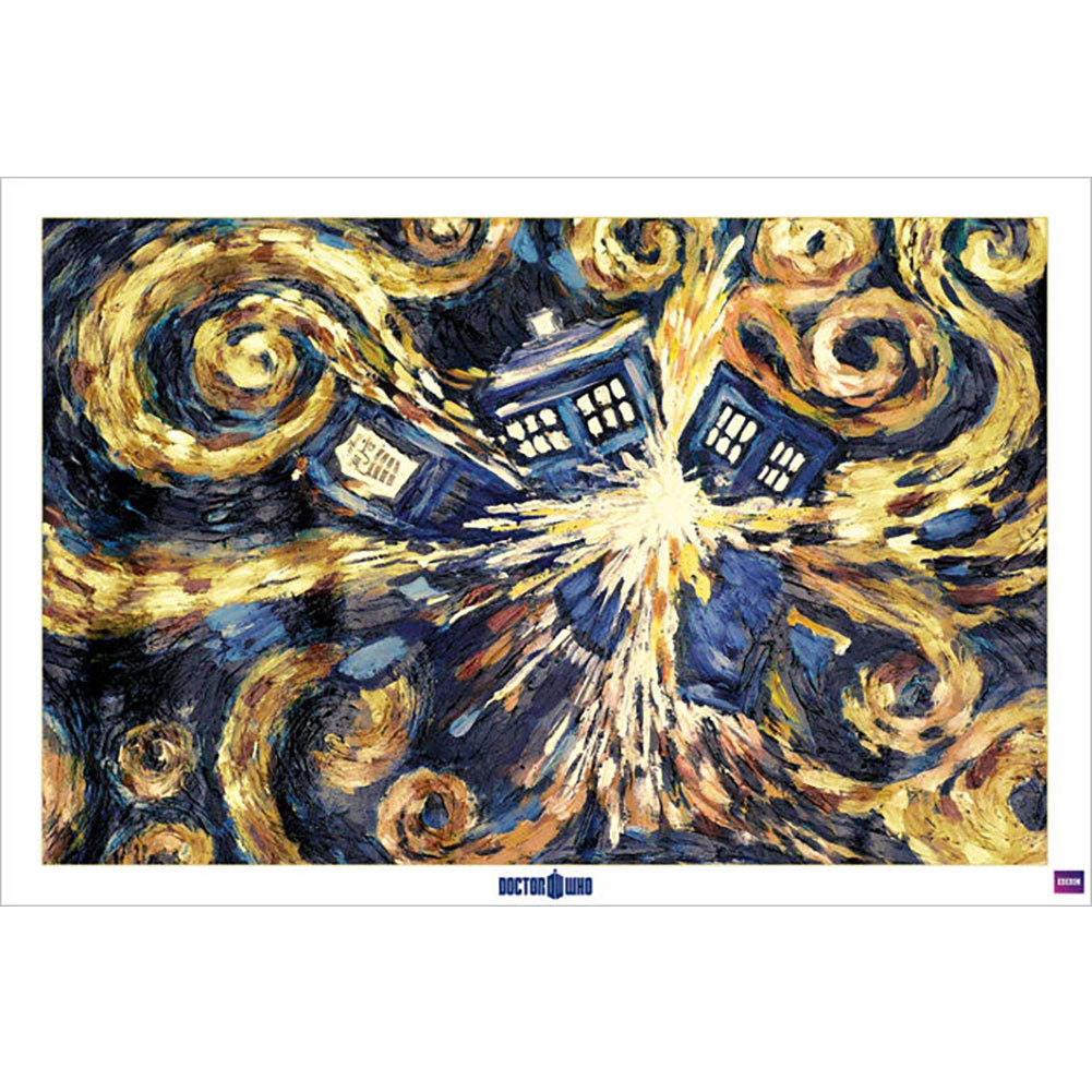 Doctor Who Exploding Tardis Poster 3: 1 - Posters By Doctor