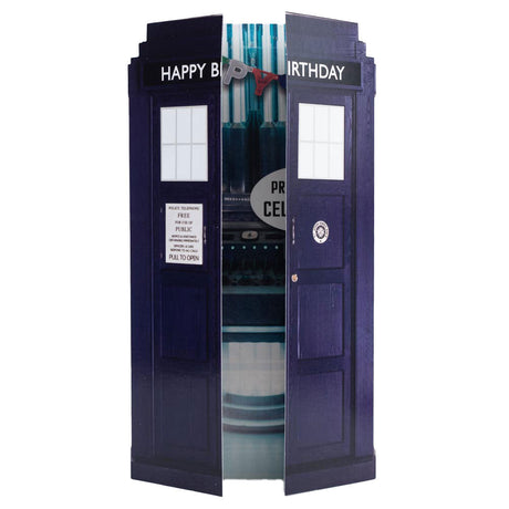 Doctor Who Tardis Birthday Card: 2 - Greeting Cards By Doctor