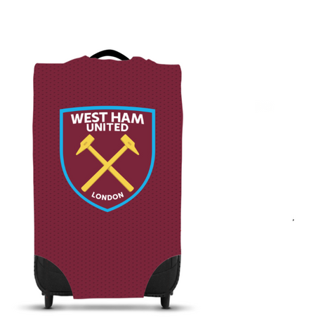 Personalised West Ham United FC Suitcase Cover (Medium) - Suitcase Covers at Gift Moments