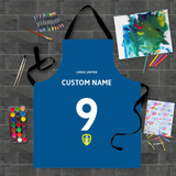 Personalised Leeds United FC Kids Apron - Aprons at Gift Moments