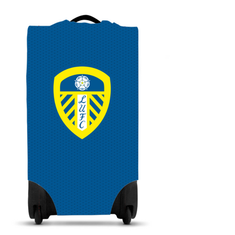 Personalised Leeds United FC Suitcase Cover (Small) - Suitcase Covers at Gift Moments