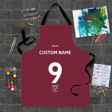 Personalised West Ham United Kids Apron - Aprons at Gift Moments