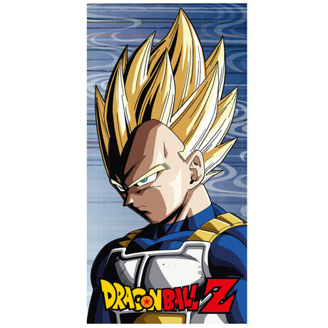 Saiyan Vegeta Velour Beach Towel: 1 - Towels By Dragon Ball