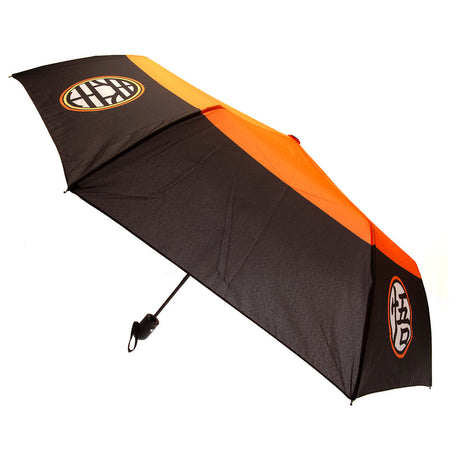 Dragon Ball Z Black and Orange Umbrella: 2 - Umbrellas By Dragon Ball