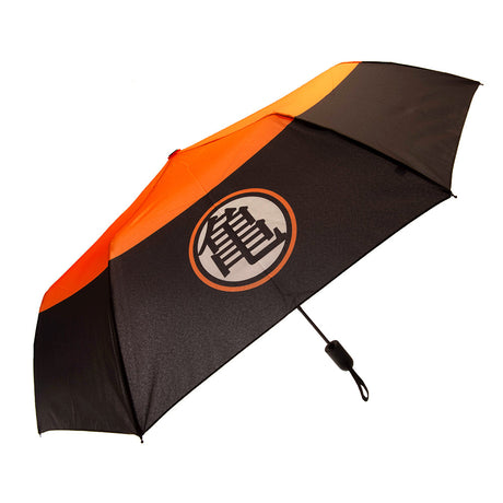 Dragon Ball Z Black and Orange Umbrella: 1 - Umbrellas By Dragon Ball