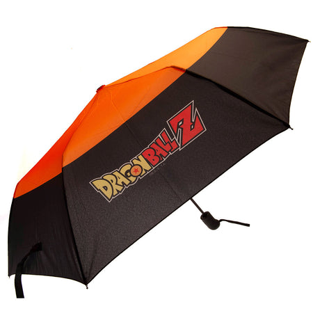 Dragon Ball Z Black and Orange Umbrella: 3 - Umbrellas By Dragon Ball