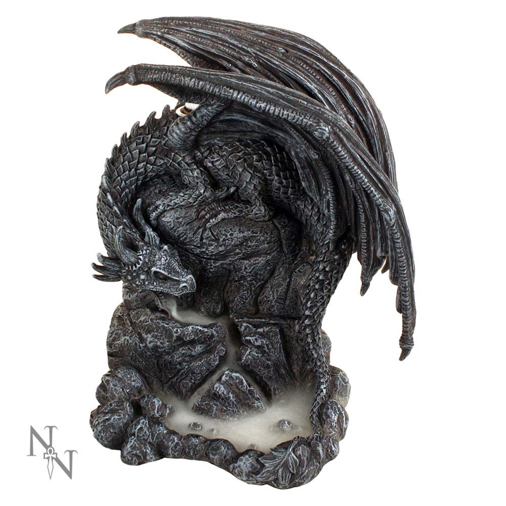 Dragon Pool Backflow Incense Burner 19cm: 2 - Incense Holders By NN Designs