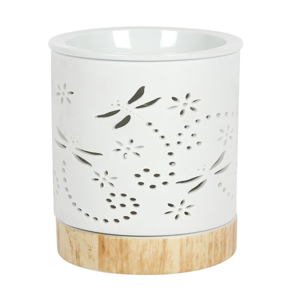 Dragonfly Matte Ceramic Oil Burner: 2 - Oil & Wax Burners By Gift Moments