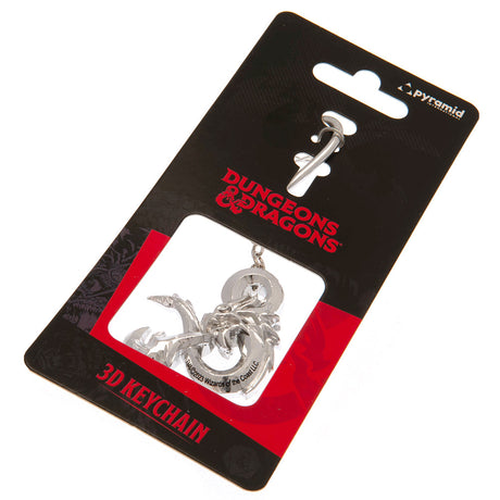 Dungeons & Dragons 3D Metal Keyring: 4 - Keyrings By Dungeons & Dragons