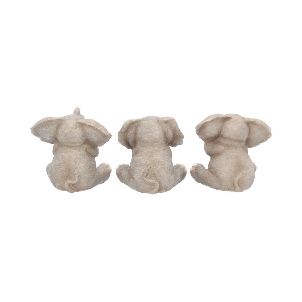 Three Baby Elephants Figurine Elephant Ornaments - Figures & Collectables at Gift Moments