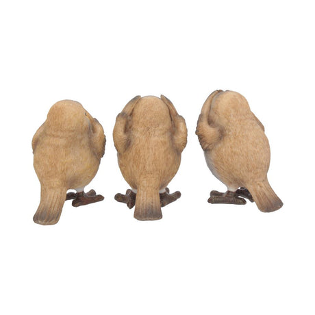 Three Wise Robin Figurines 8cm - Figures & Collectables at Gift Moments