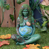 Small Ethereal Mother Earth Gaia Art Statue Painted Figurine - Figures & Collectables at Gift Moments