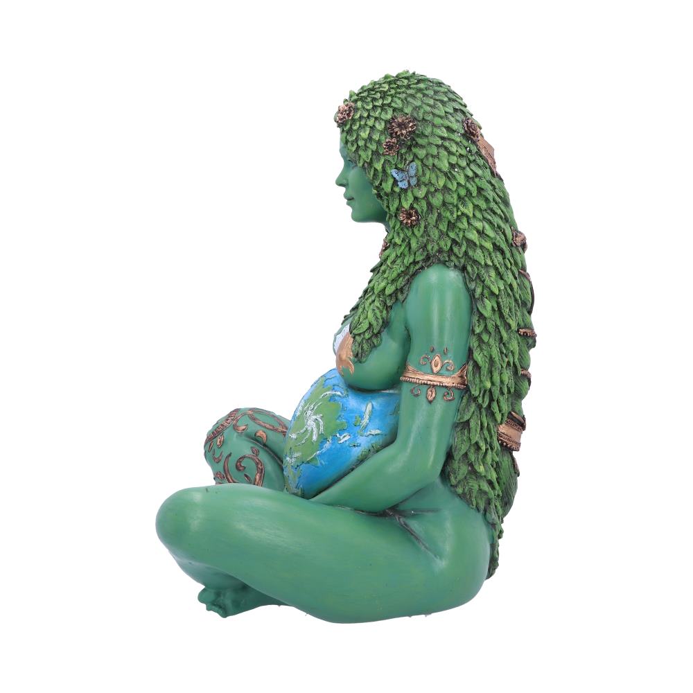 Large Ethereal Mother Earth Gaia Art Statue Painted Figurine - Figures & Collectables at Gift Moments