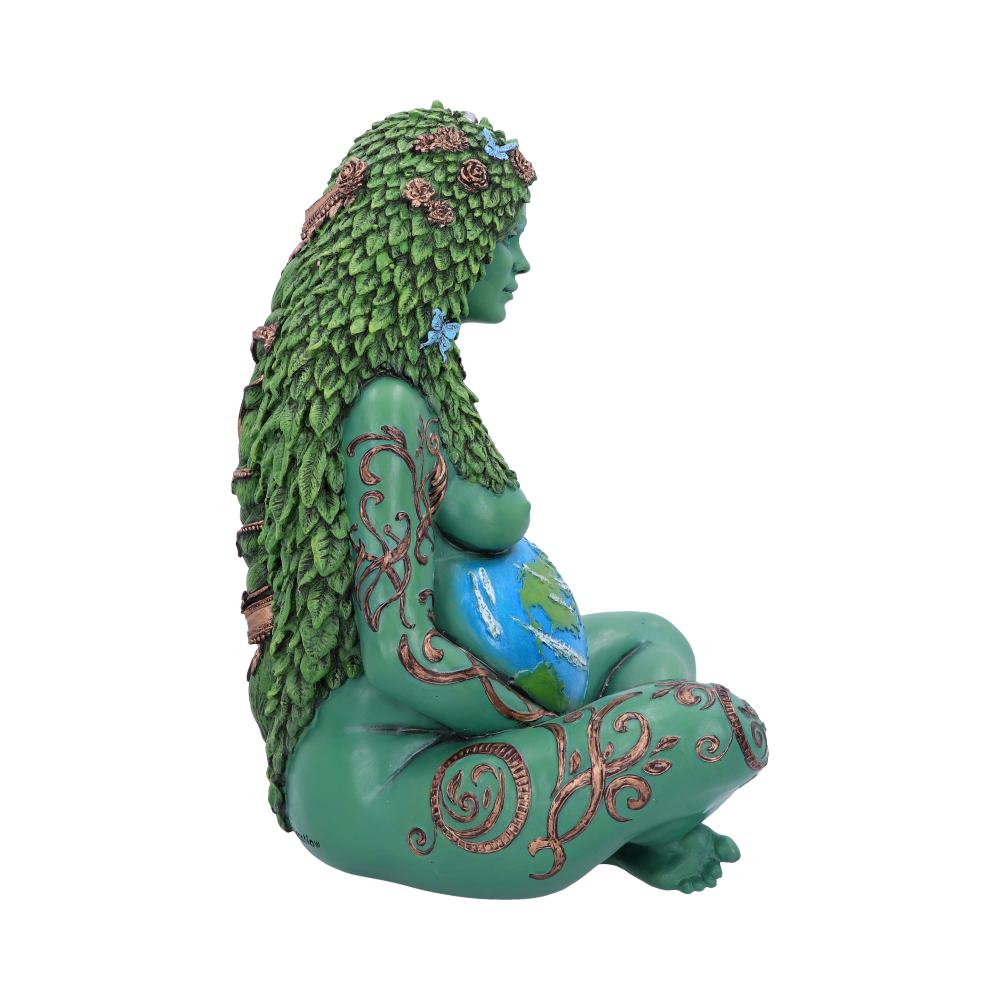 Large Ethereal Mother Earth Gaia Art Statue Painted Figurine - Figures & Collectables at Gift Moments