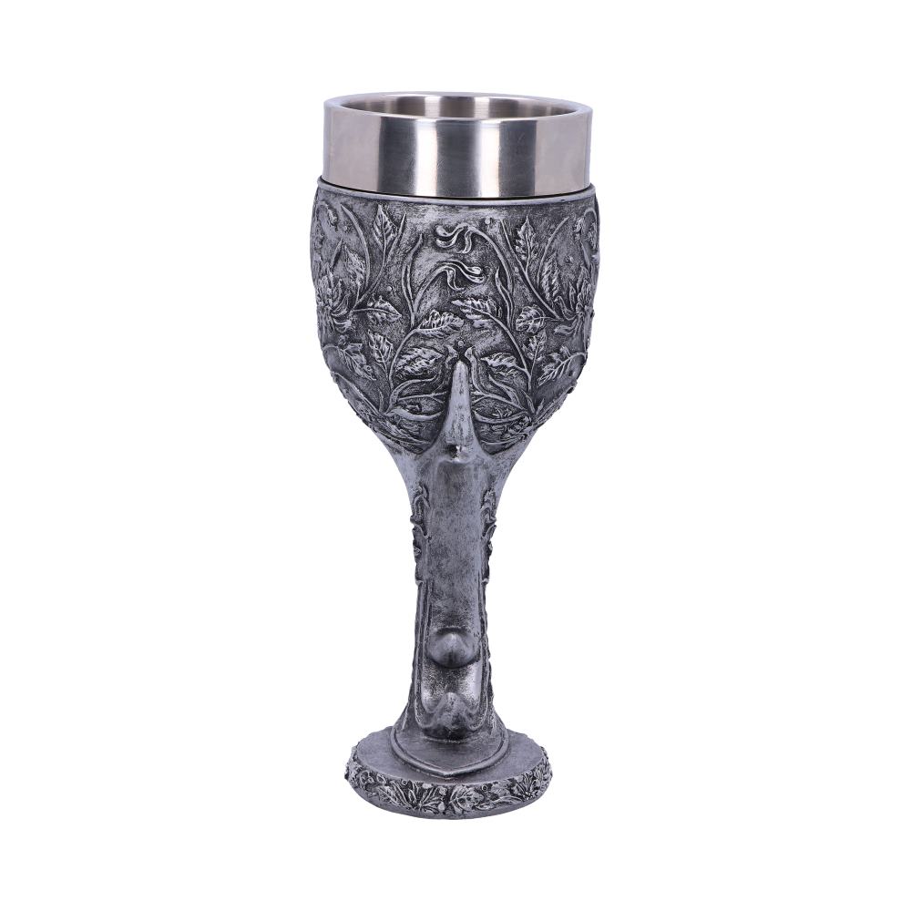 Monarch of the Glen Stags Head Goblet Wine Glass - Goblets & Chalices at Gift Moments