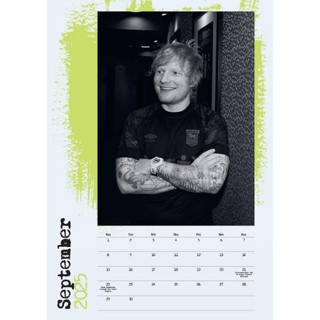 Ed Sheeran A3 Calendar 2025: 3 - Calendars & Planners By Ed Sheeran